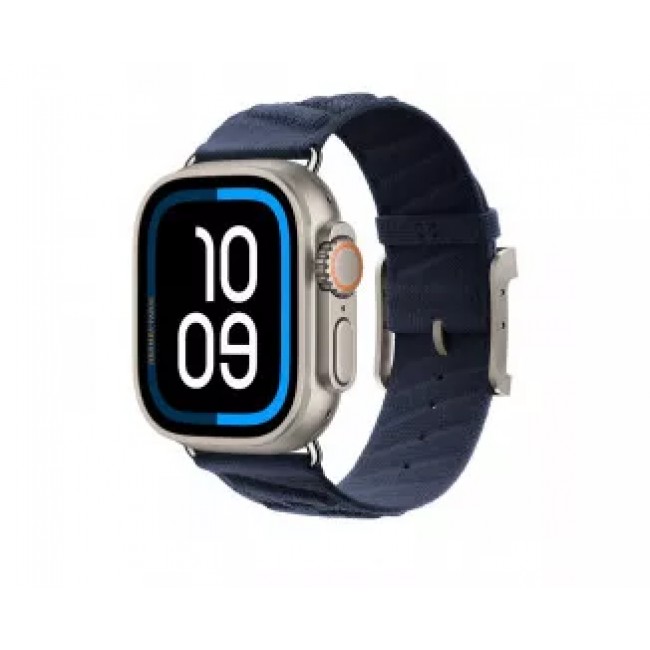 Apple Watch Hermès Ultra 2 2024 GPS + Cellular 49mm Natural Titanium Case with Bleu Nuit En Mer (MX773+MXJA3)