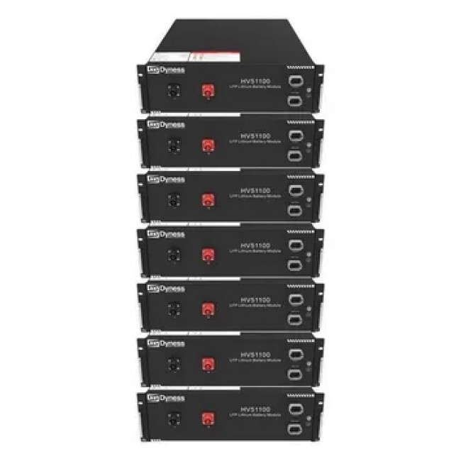 Dyness HV51100-7 35.84kW 358.4V 100Ah LiFePO4 BDU100 RACK