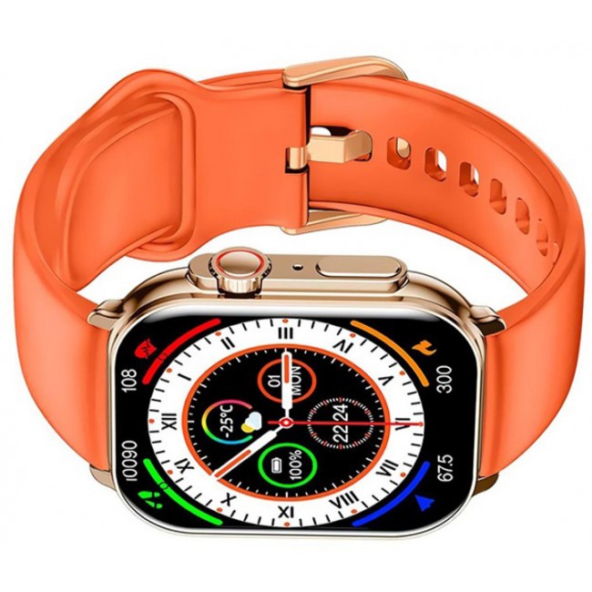 iMiki SF1 Gold Silicone Strap