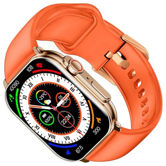iMiki SF1 Gold Silicone Strap