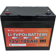 Pulsepad 12V 100AH LiFePO4 Battery