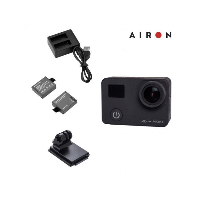 Екшн-камера AIRON ProCam 8 Black tactical kit (4822356754481)