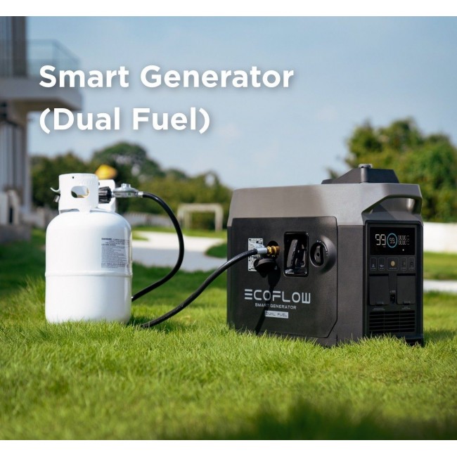 Генератор EcoFlow Smart Generator Dual Fuel (GasEBDUAL-EU)