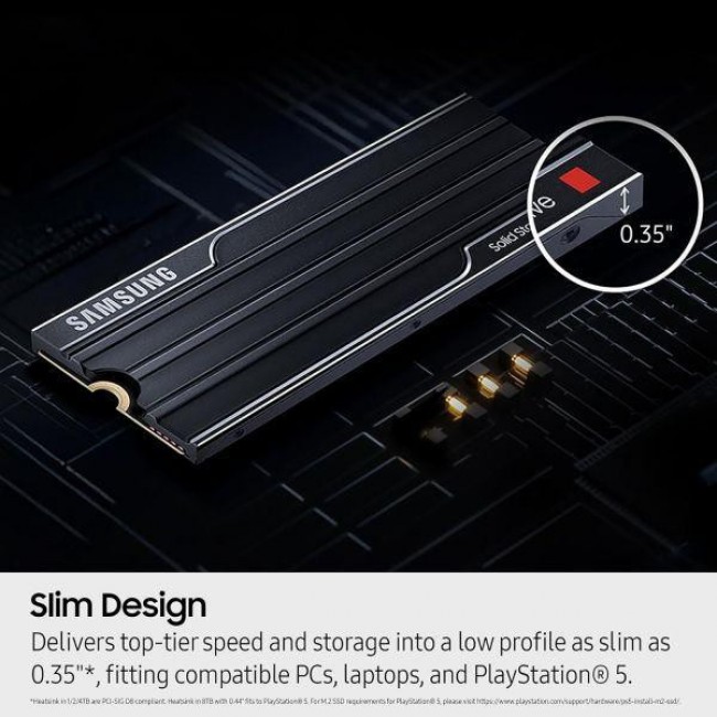 Samsung 9100 PRO 1 TB with Heatsink (MZ-VAP1T0CW)