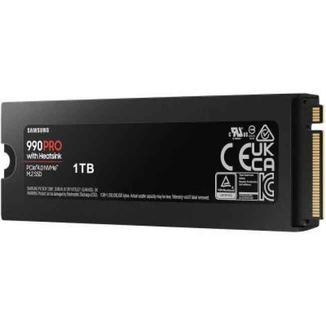 SSD накопичувач Samsung 990 PRO with Heatsink 1 TB (MZ-V9P1T0CW)