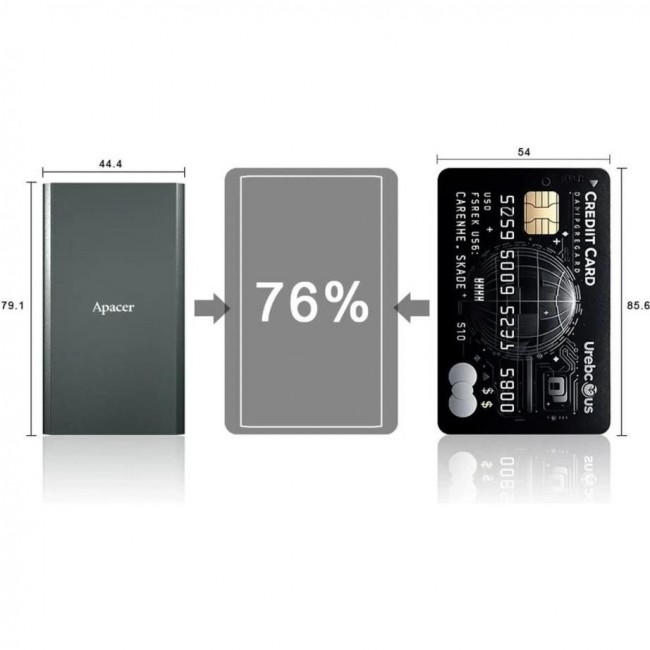 Apacer AS723 1 TB (AP1TBAS723B-1)