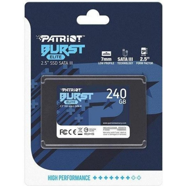 PATRIOT Burst Elite 240 GB (PBE240GS25SSDR)