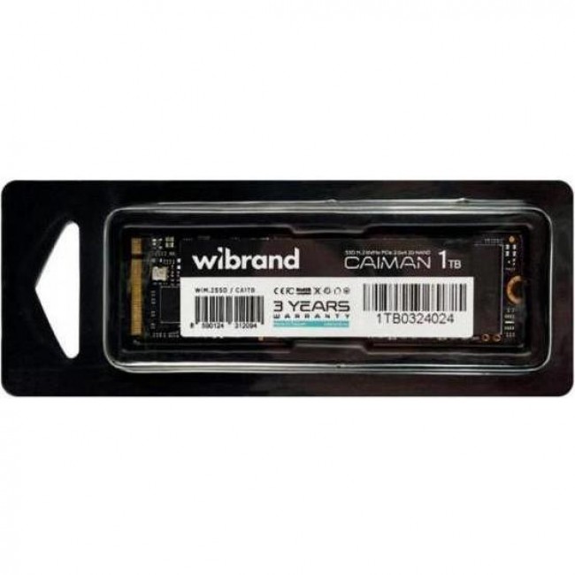Wibrand Caiman 1TB M.2 NVMe (WIM.2SSD/CA1TB)