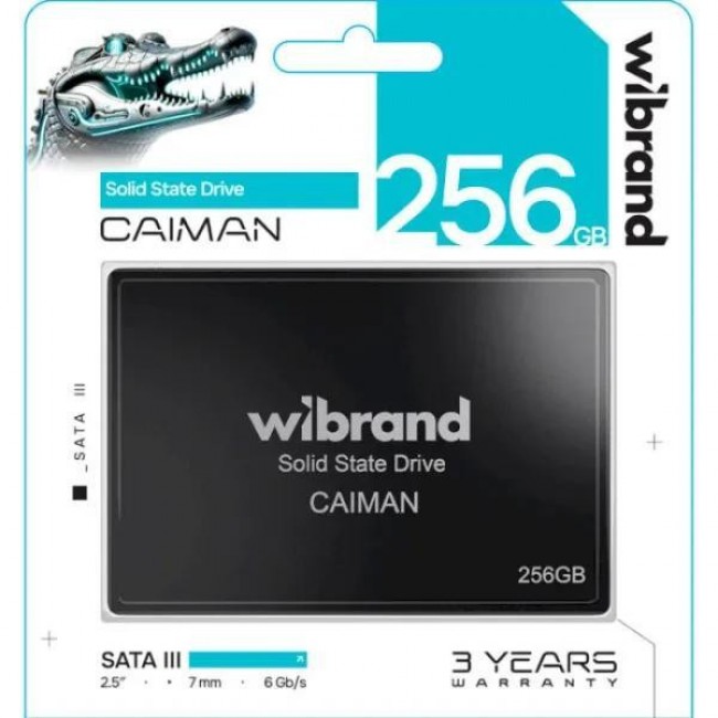 Wibrand Caiman 256GB 2.5 (WI2.5SSD/CA256GBST)