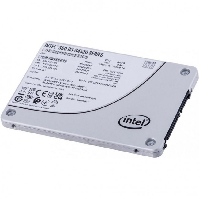 Intel D3-S4520 7.68TB (SSDSC2KB076TZ01)