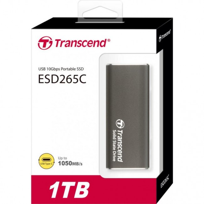 Transcend ESD265C 1 TB Iron Gray (TS1TESD265C)