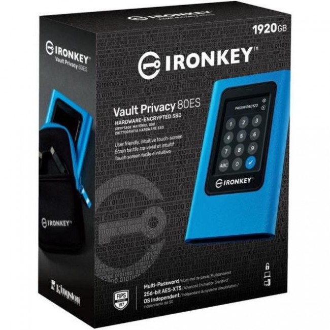 Kingston IronKey Vault Privacy 80 1.92 TB (IKVP80ES/1920G)