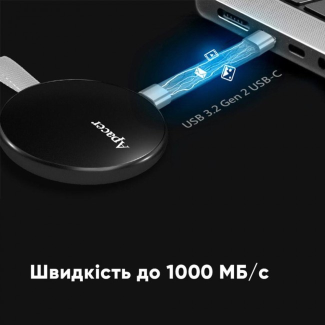 Apacer Magnetic Portable AS725 1 TB Black (AP1TBAS725B-1)