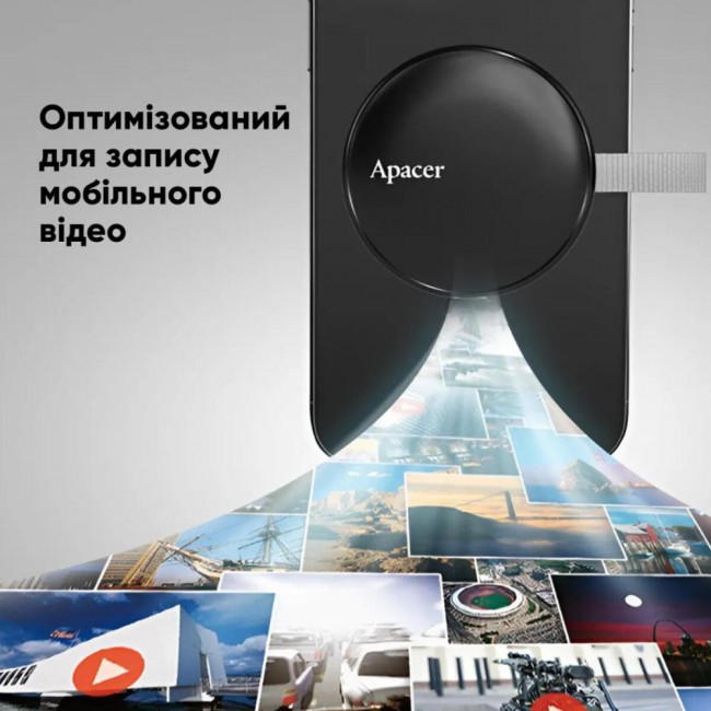 Apacer Magnetic Portable AS725 1 TB Black (AP1TBAS725B-1)