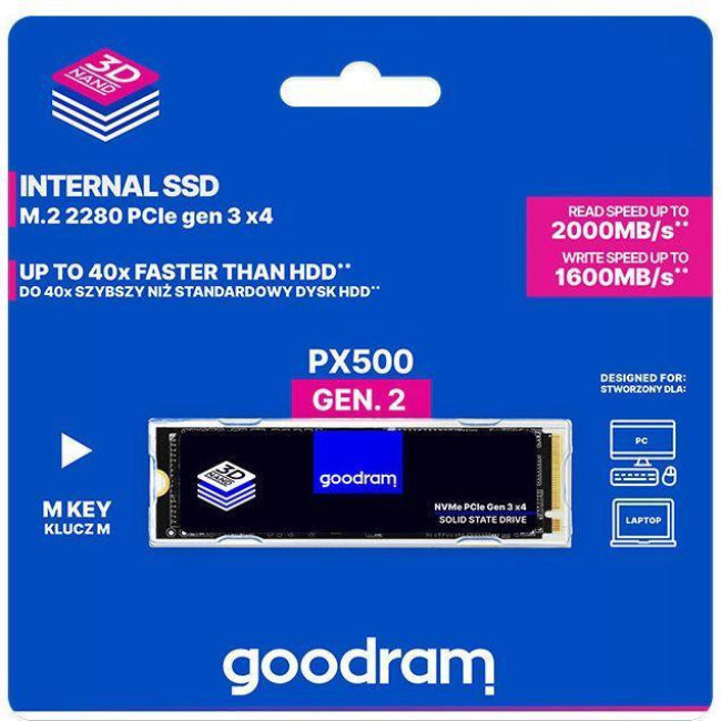 GOODRAM PX500 Gen.2 1 TB (SSDPR-PX500-01T-80-G2)