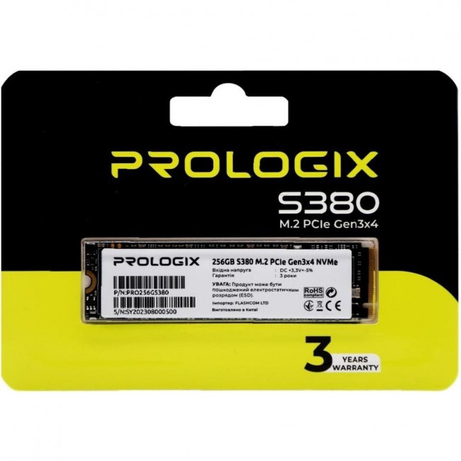Prologix S380 256 GB (PRO256GS380)