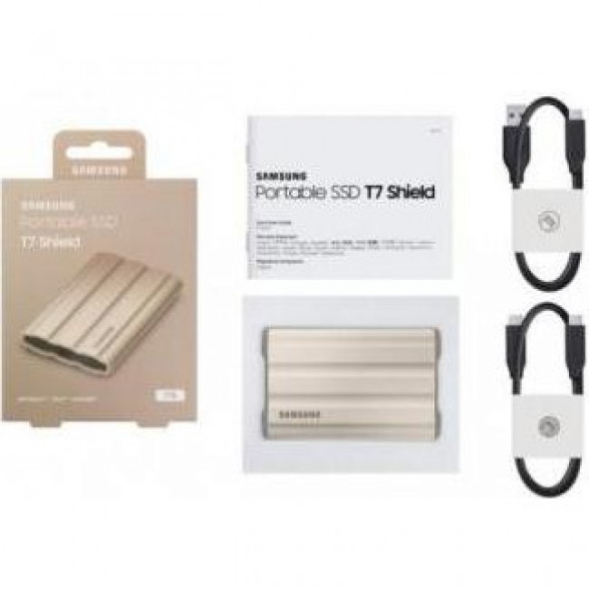 Накопитель SSD Samsung USB 3.2 1TB T7 Shield (MU-PE1T0K/EU)