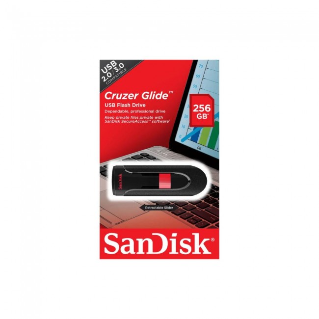SanDisk 256 GB Cruzer Glide (SDCZ60-256G-B35)