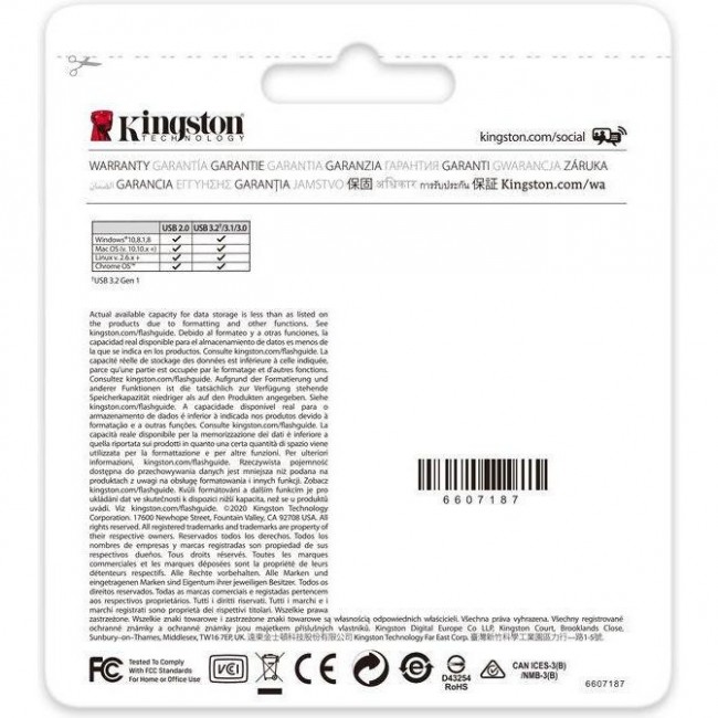 Kingston 256 GB DataTraveler Kyson (DTKN/256GB)
