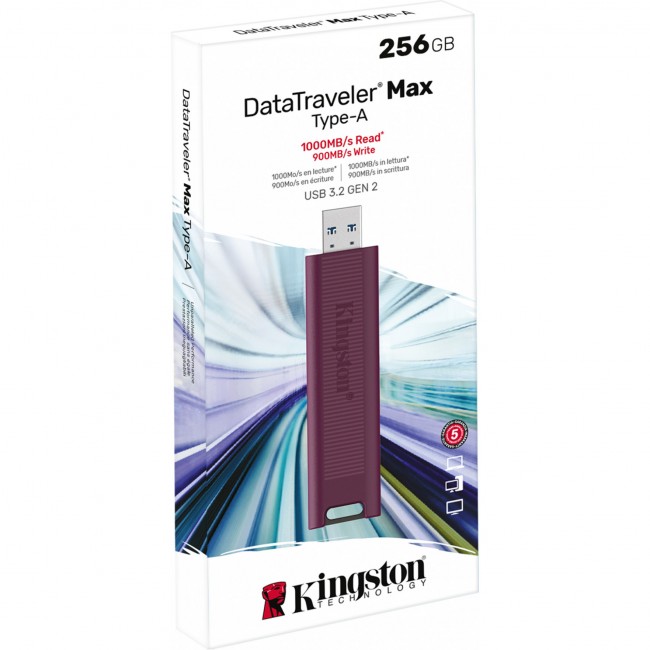 Kingston 256 GB DataTraveler Max USB 3.2 Gen 2 (DTMAXA/256GB)