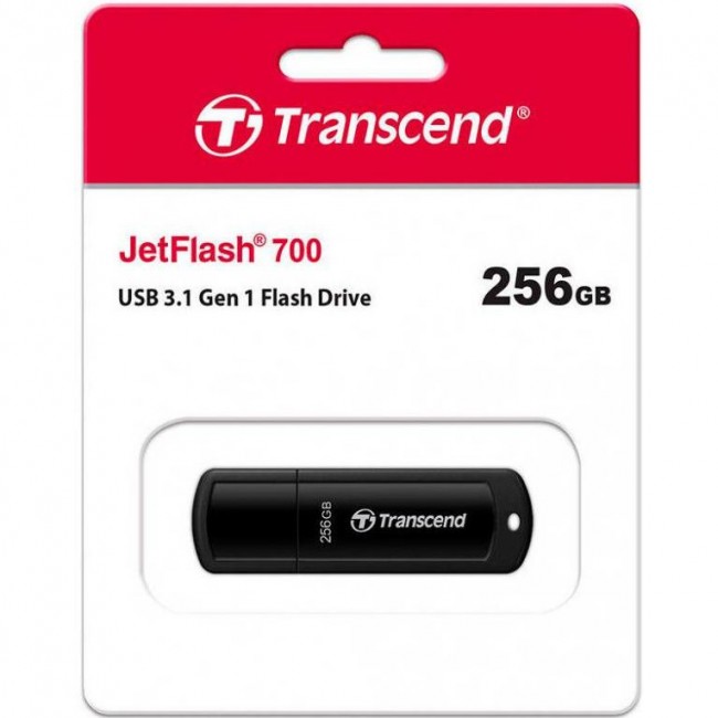 Transcend 256 GB JetFlash 700 Black (TS256GJF700)