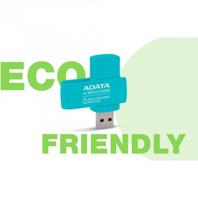 ADATA 256 GB UC310 Eco USB 3.2 Green (UC310E-256G-RGN)