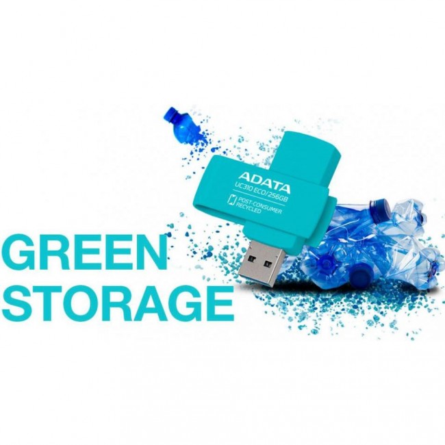 ADATA 256 GB UC310 Eco USB 3.2 Green (UC310E-256G-RGN)