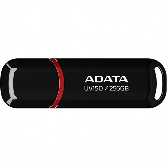 ADATA 256 GB UV150 USB 3.2 Black (AUV150-256G-RBK)