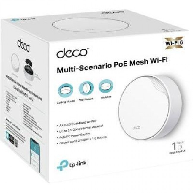 TP-Link Deco X50 PoE 2-Pack