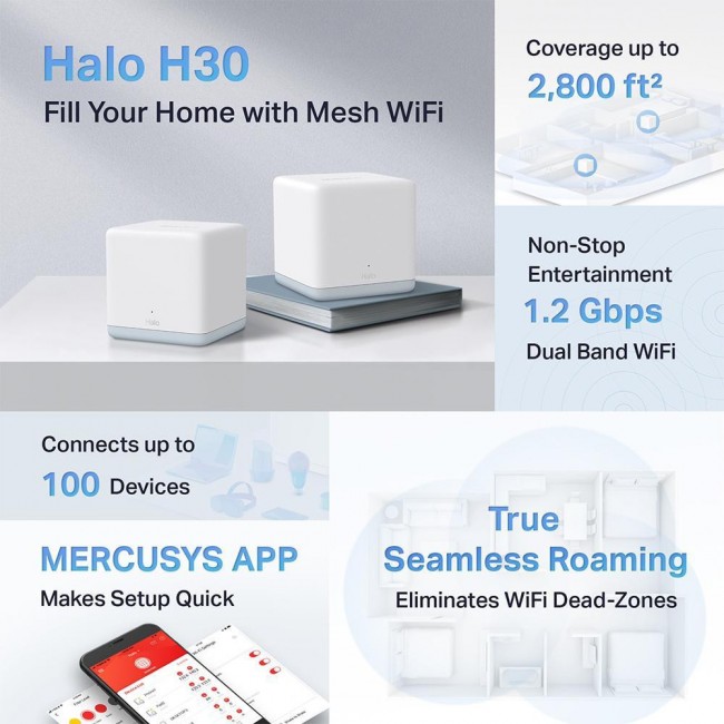 Mercusys Halo H30 (2-pack)