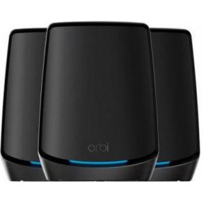 Netgear Orbi RBK863SB Tri-Band Black 3-pack (RBK863SB-100EUS)