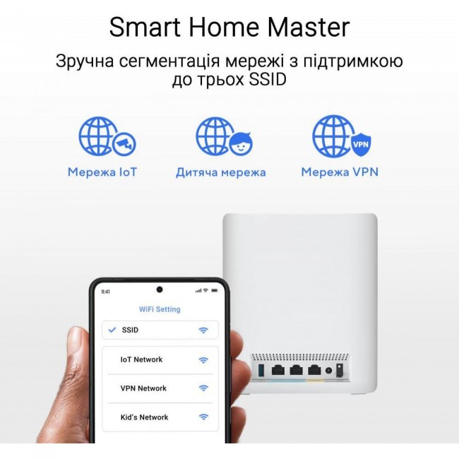 ASUS ZenWiFi BT10 2-Pack White (90IG08Y0-MO3C40)