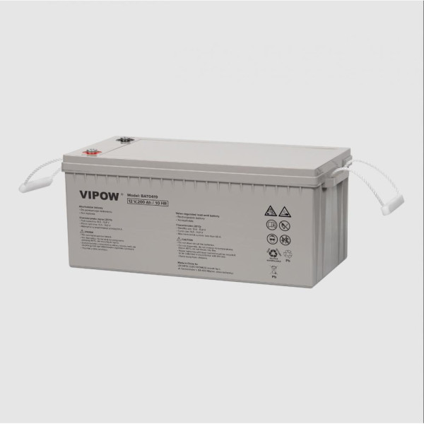 Аккумулятор для ИБП Vipow 12V 200Ah (BAT0419)