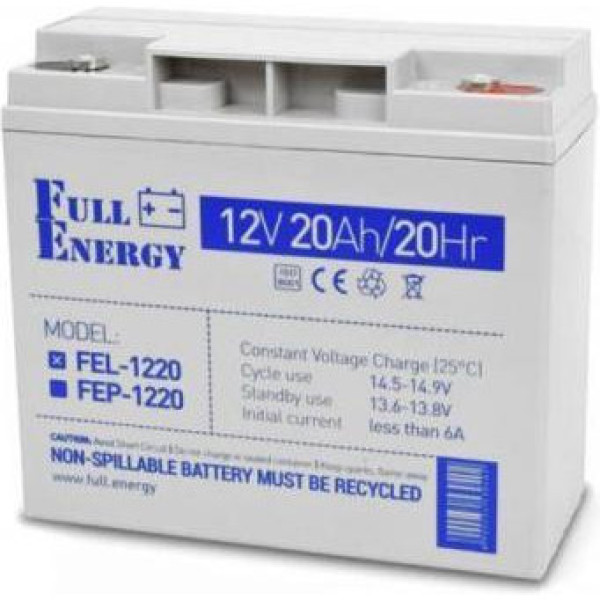 Аккумулятор для ИБП Full Energy 12V 20Ah (FEL-1220)