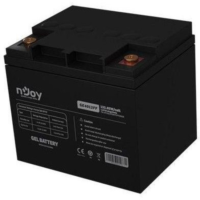 Аккумулятор NJOY GE4012FF 12V 40AH GEL (BTVGCDTOMTCFFCN01B)