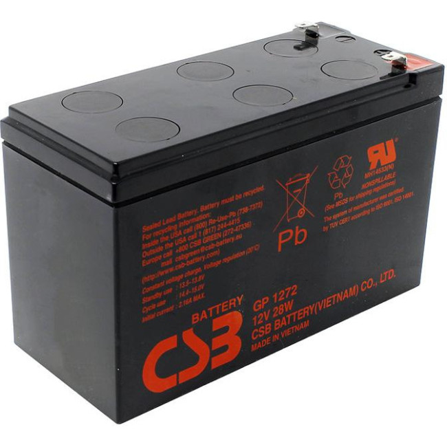 Аккумулятор для ИБП CSB Battery GP1272 12V28W