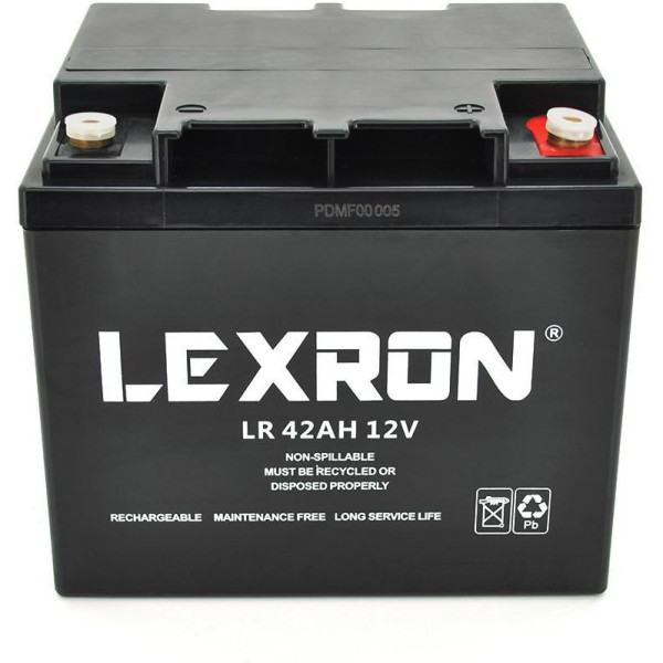 Аккумулятор для ИБП LEXRON LR-12-42 GEL 12V 42Ah