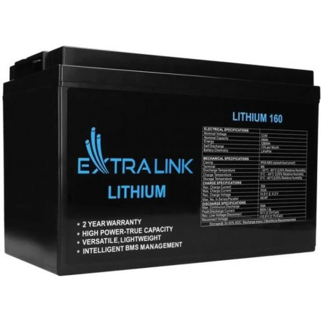 Extralink LiFePO4 12.8V 160Ah (EX.30462)