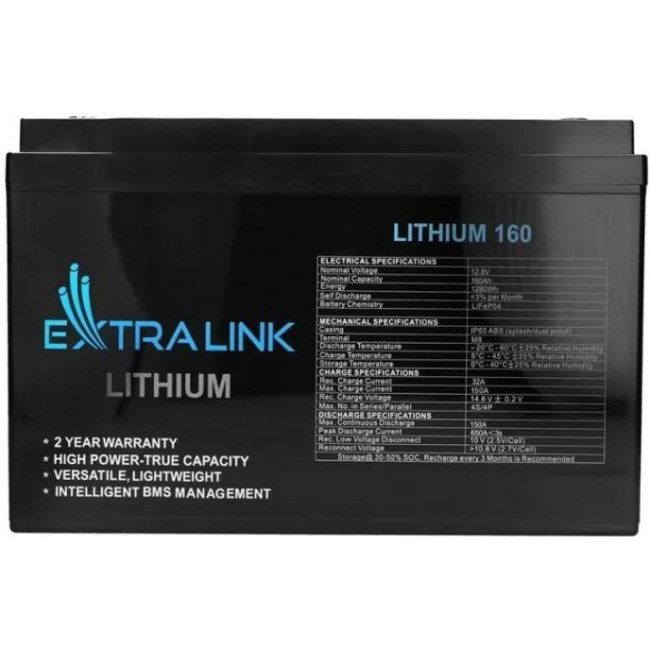 Extralink LiFePO4 12.8V 160Ah (EX.30462)