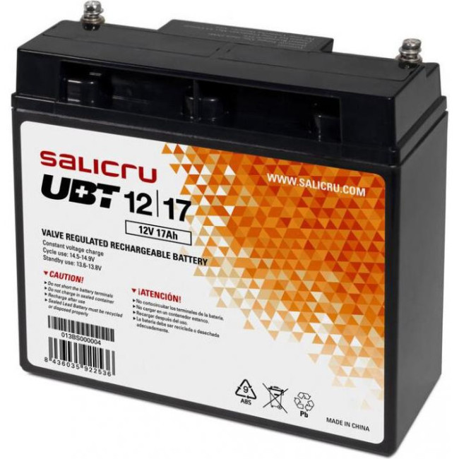 Аккумулятор для ИБП Salicru UBT 12/17 (013BS000004)