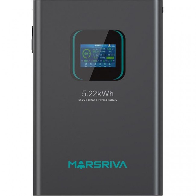 Marsriva LiFePO4 51.2V 100Ah BMS (MR-LFP48-100-WMD)