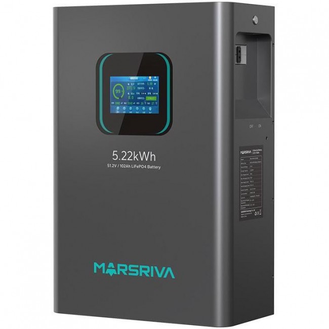 Marsriva LiFePO4 51.2V 100Ah BMS (MR-LFP48-100-WMD)
