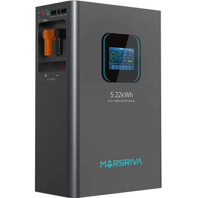 Marsriva LiFePO4 51.2V 100Ah BMS (MR-LFP48-100-WMD)