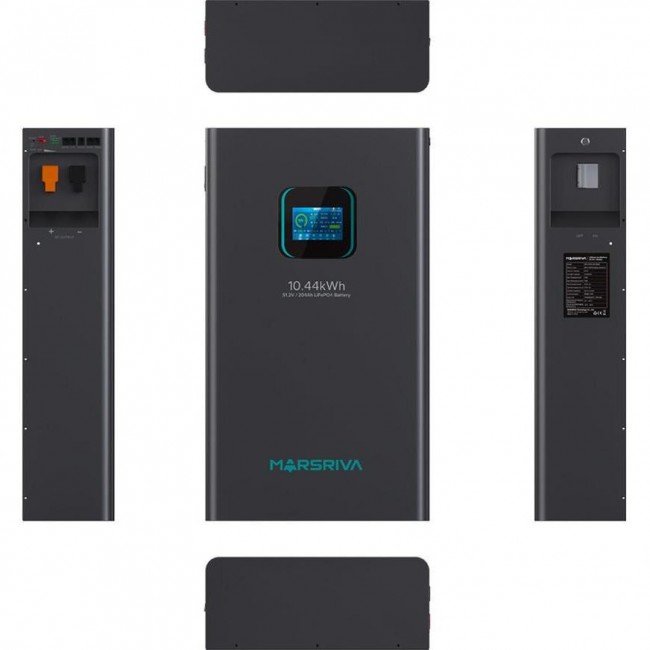 Marsriva LiFePO4 51.2V 200Ah BMS (MR-LFP48-200-WMD)