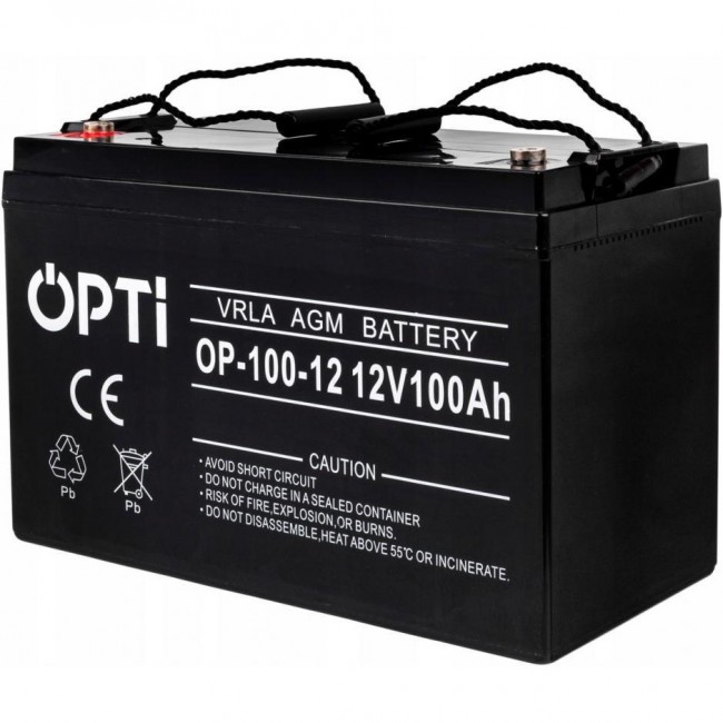 Volt Polska OPTI AGM 12V 100Ah (6AKUV100AG)
