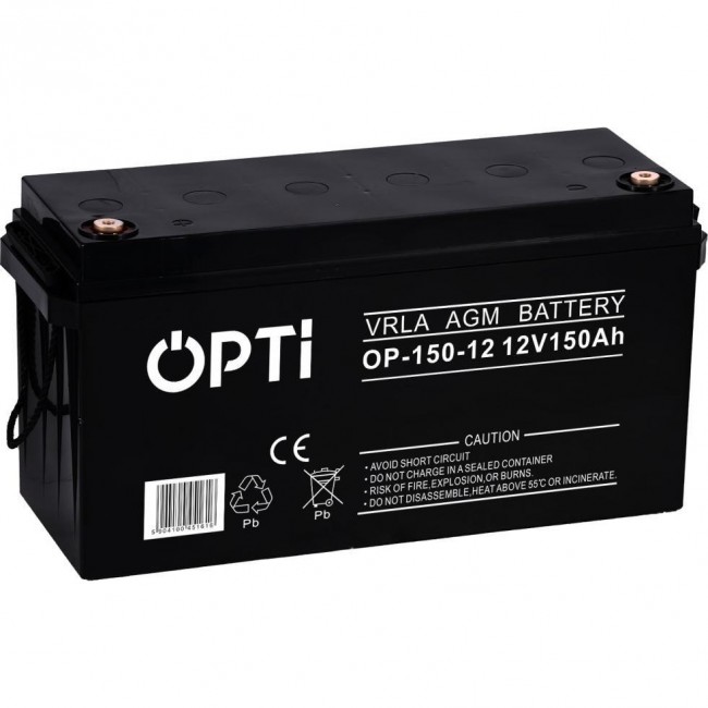 Volt Polska OPTI AGM 12V 150Ah (6AKUV150AG)