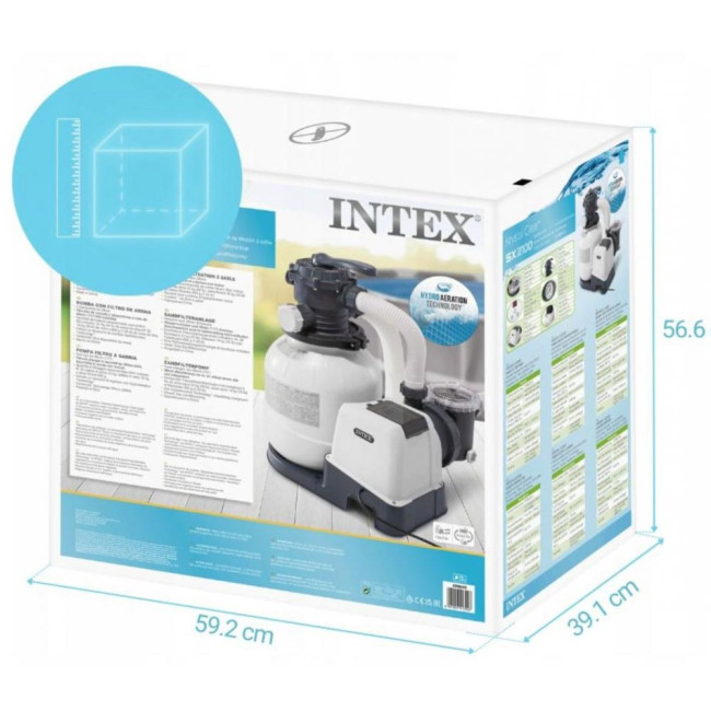 Песочный фильтр насос Intex 26646, 6 000 лч