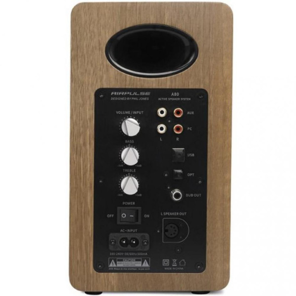 Мультимедийная акустика AirPulse A80 Brown