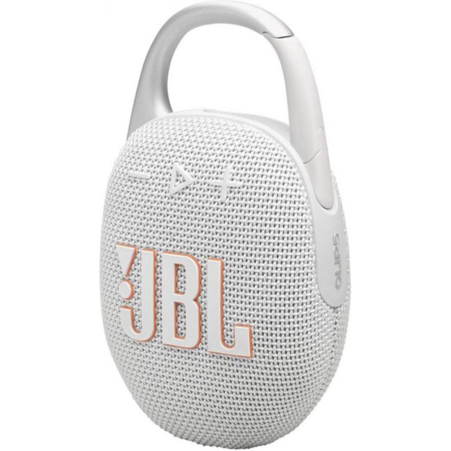 Портативная колонка JBL Clip 5 White (JBLCLIP5WHT)