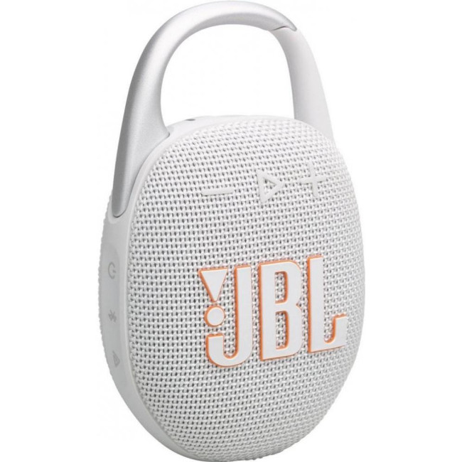 Портативная колонка JBL Clip 5 White (JBLCLIP5WHT)